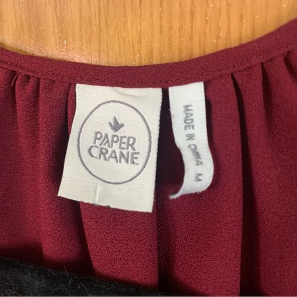 PAPER CRANE Halter Sleeveless Blouse Tie-Front Tank Top - Picture 4 of 10